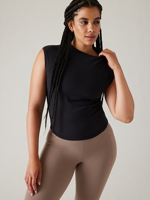 Image number 5 showing, Transcend Ruched Tank