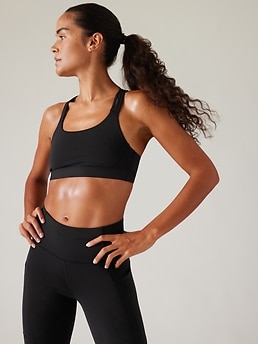 Athleta - I never thought I'd run in a sports bra without