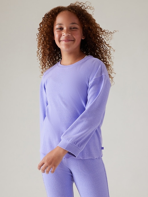 Image number 1 showing, Athleta Girl Change Maker Sweatshirt