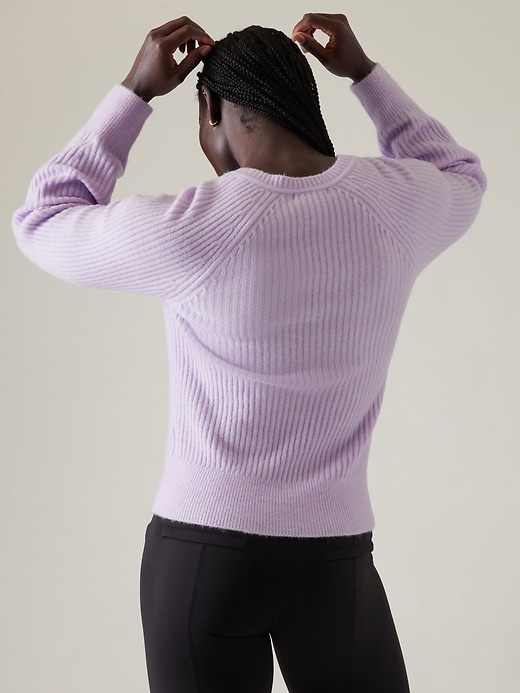 Image number 3 showing, Layover V-Neck Sweater