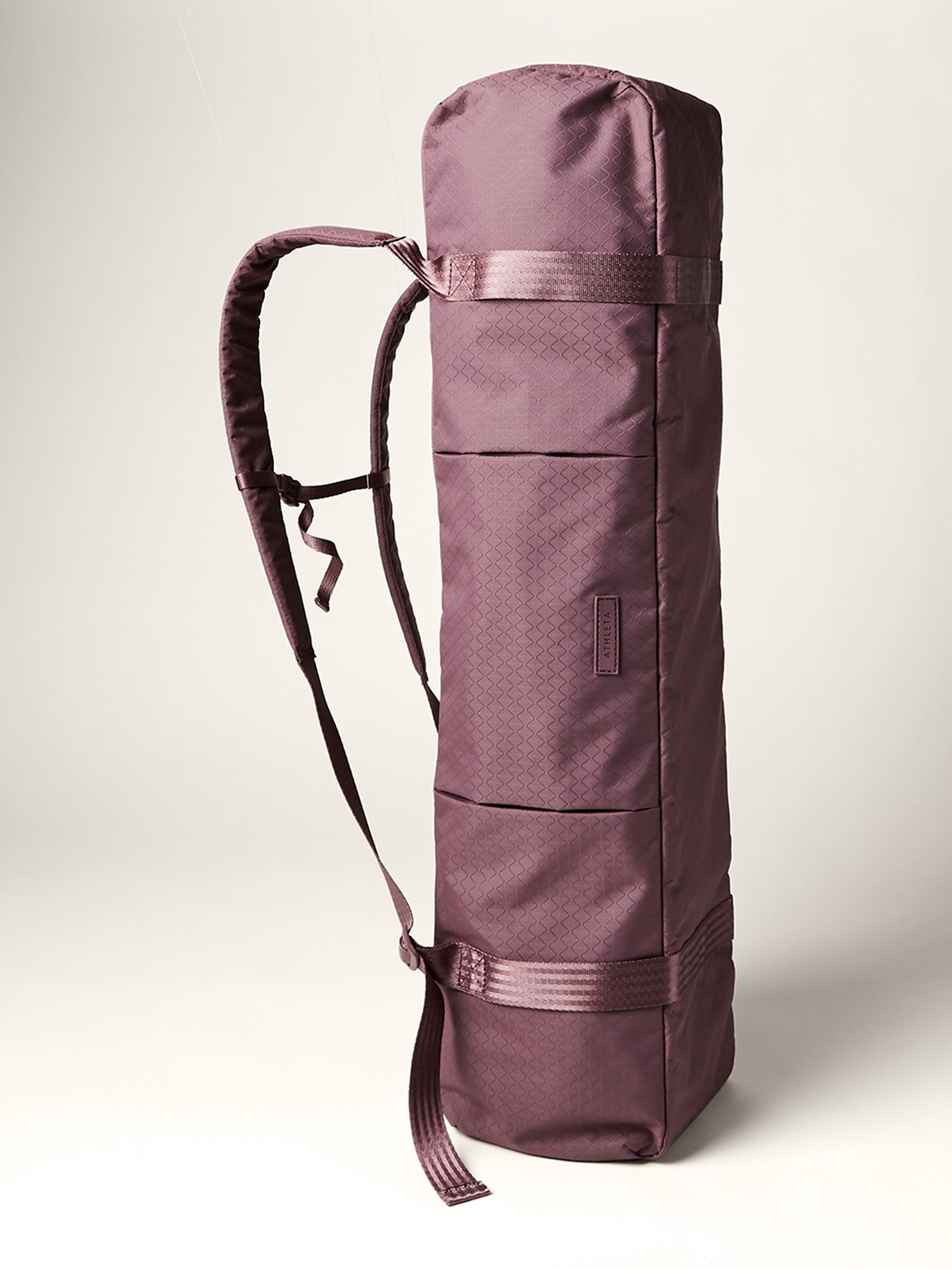 Gaiam Yoga Knapsack Single Strap Backpack Tote Bag Black J2Y NWT NEW
