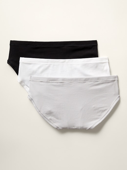 Image number 2 showing, Athleta Girl 24/7 Cotton Bikini 3-Pack