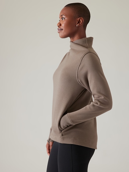 Image number 3 showing, Cozy Karma Twist Neck Sweatshirt