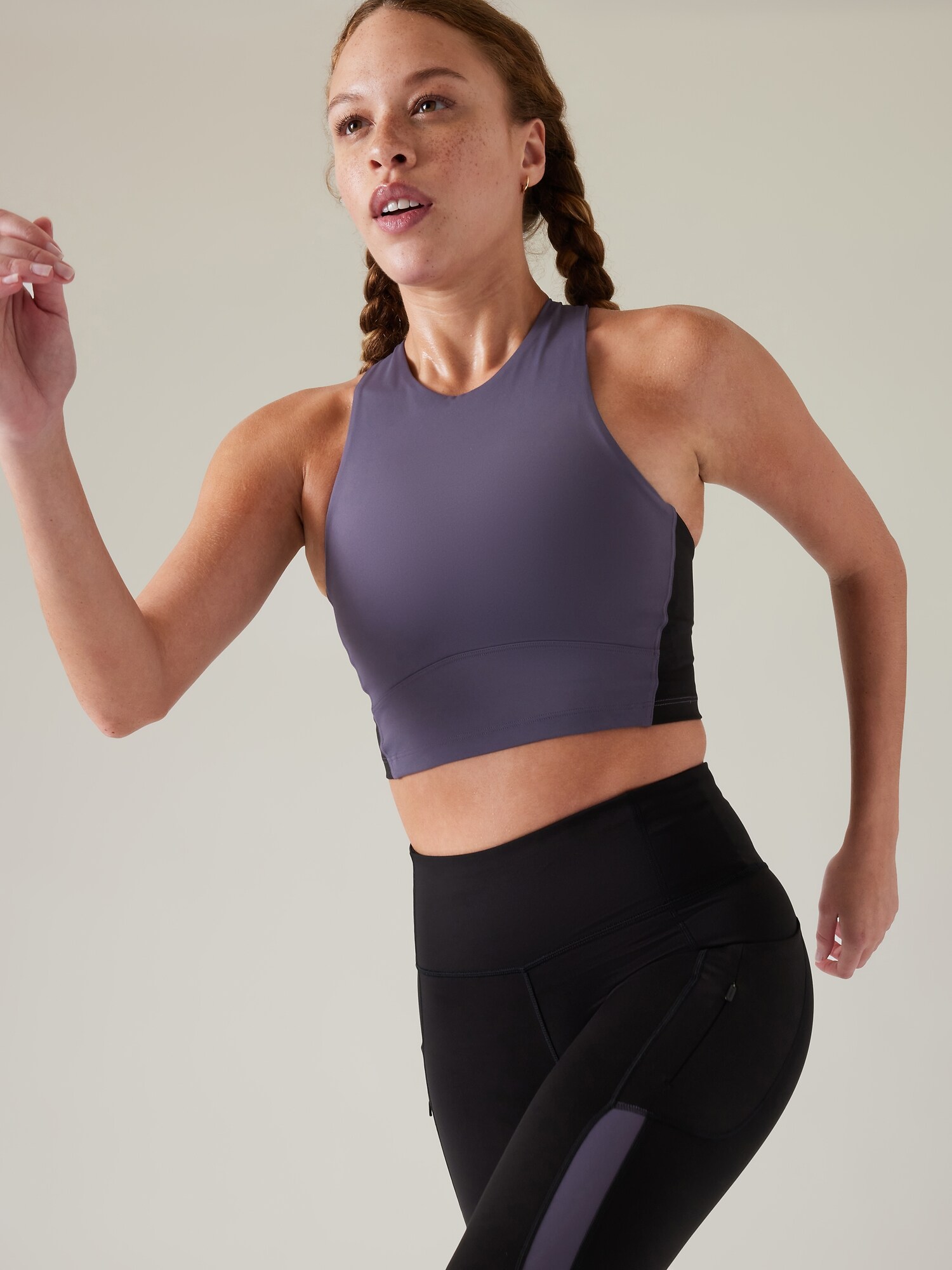 Centop Sports Bra for Women Padded Medium Support Yoga Bra