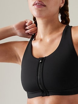 Mrat Clearance Bras for Large Breasts Women's Zip Front Sports Bra