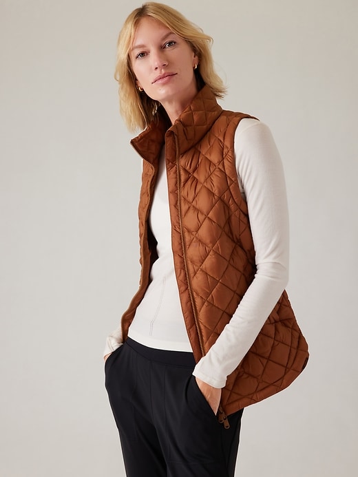 Image number 1 showing, Whisper Featherless Puffer Vest