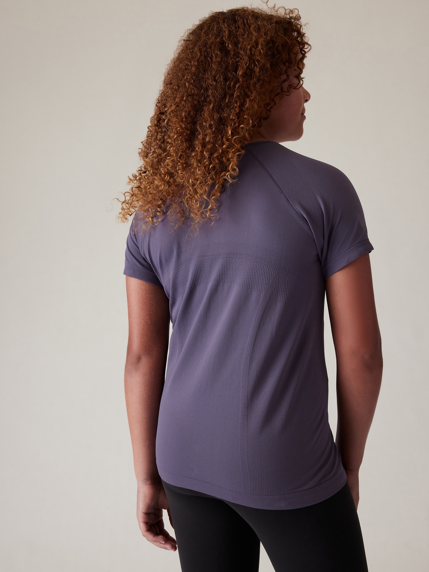 Power Seamless T-Shirt - Lilac