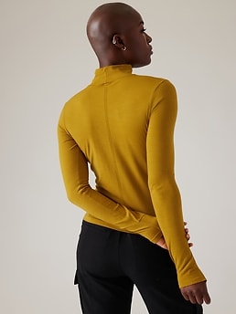 Athleta essence ribbed on sale turtleneck