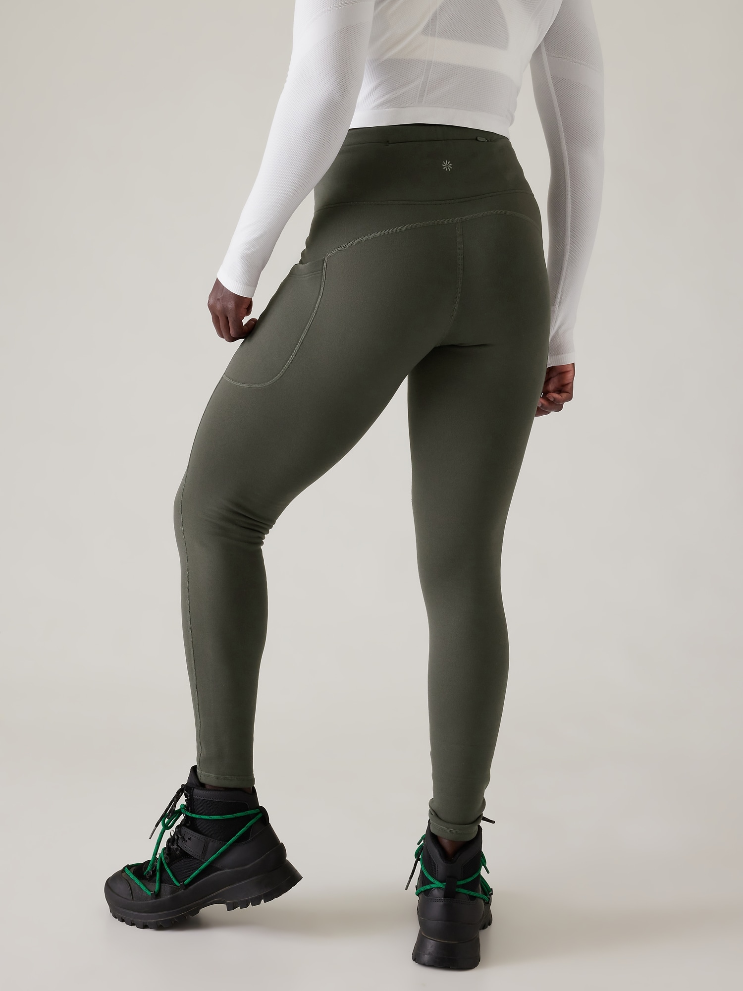 Power Reflective Workout Leggings - Full Length, Women's Leggings