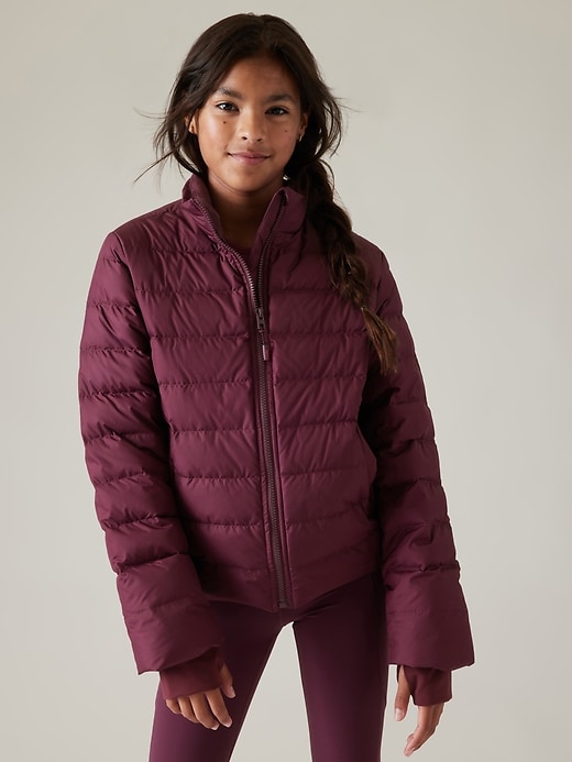 Image number 1 showing, Athleta Girl Cool Days Down Jacket