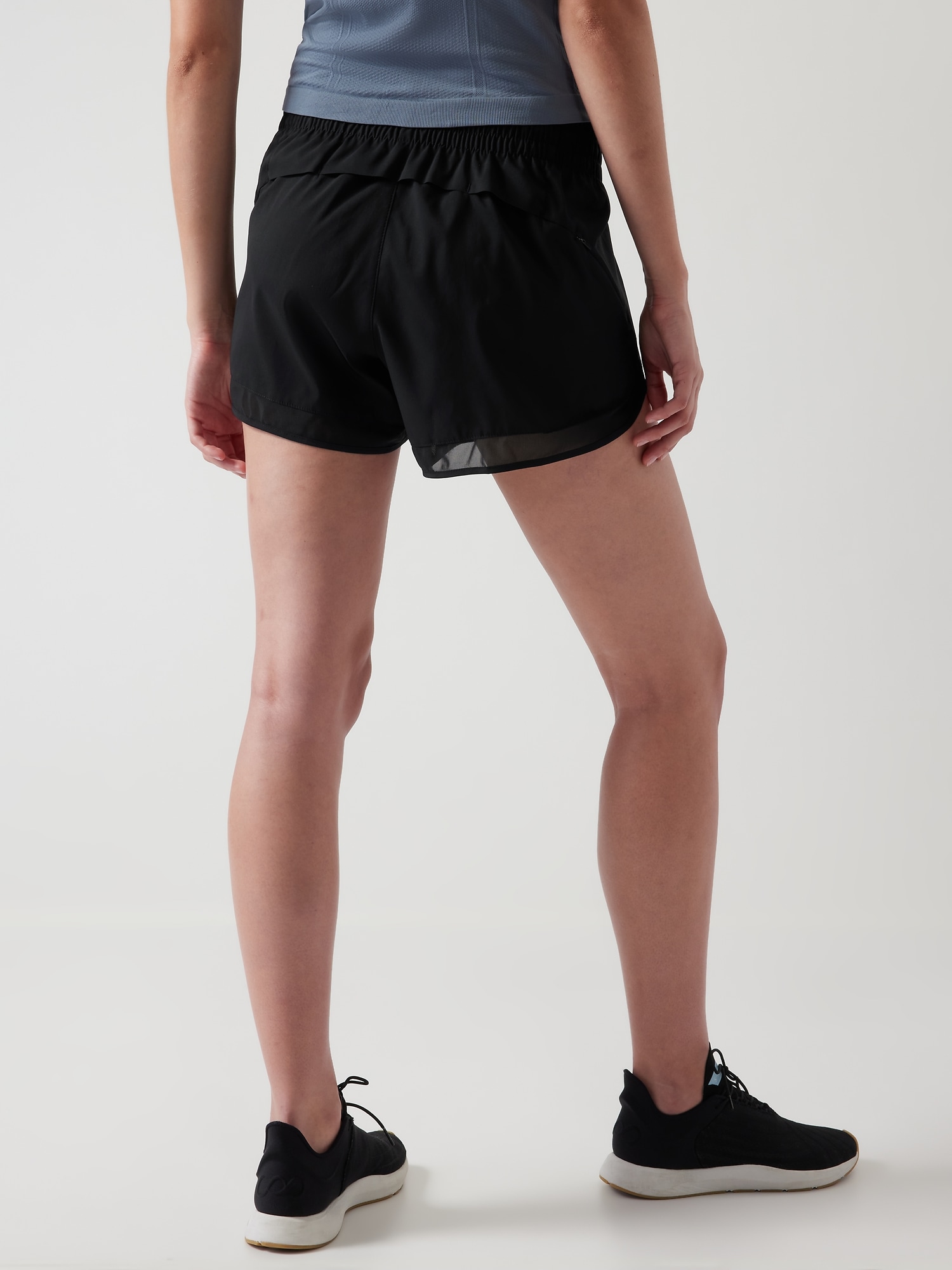 Mesh racer run on sale short