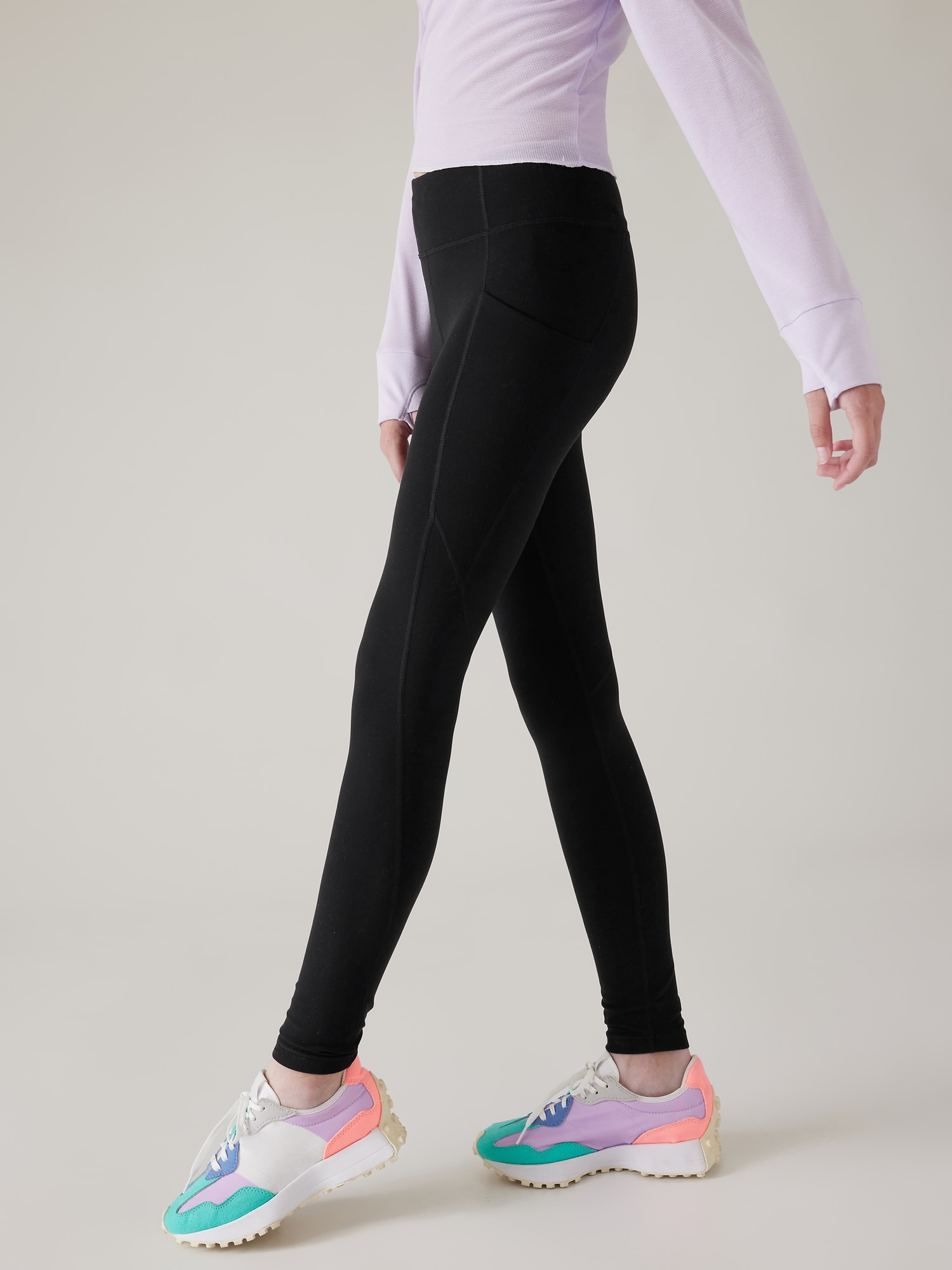Athleta, Pants & Jumpsuits, Athleta Womens Black Reflective Relay 2 Full  Length Running Tights Size Xs