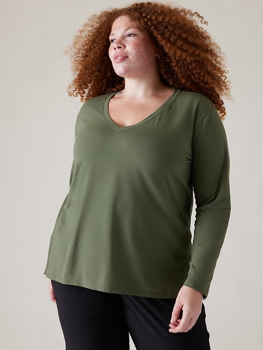 Image number 5 showing, Outbound V-Neck Top