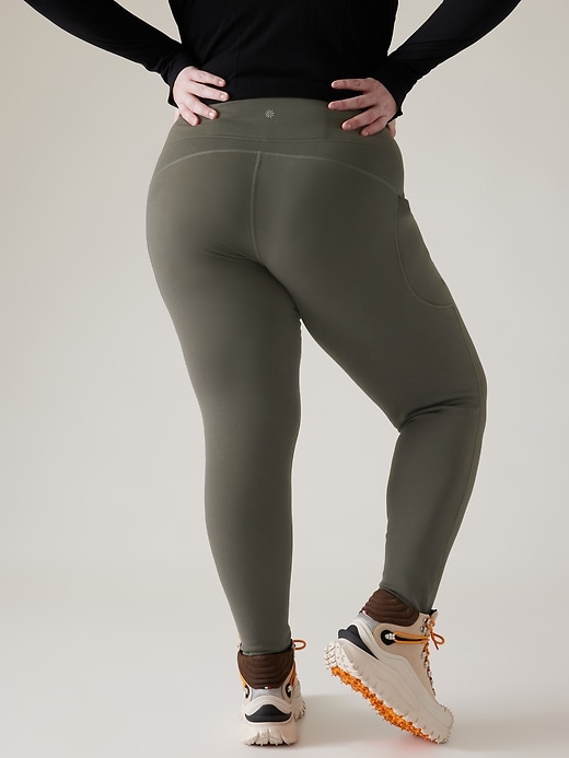 Image number 8 showing, Altitude Stash High Rise Polartec&#174 Power Stretch&#174 Tight