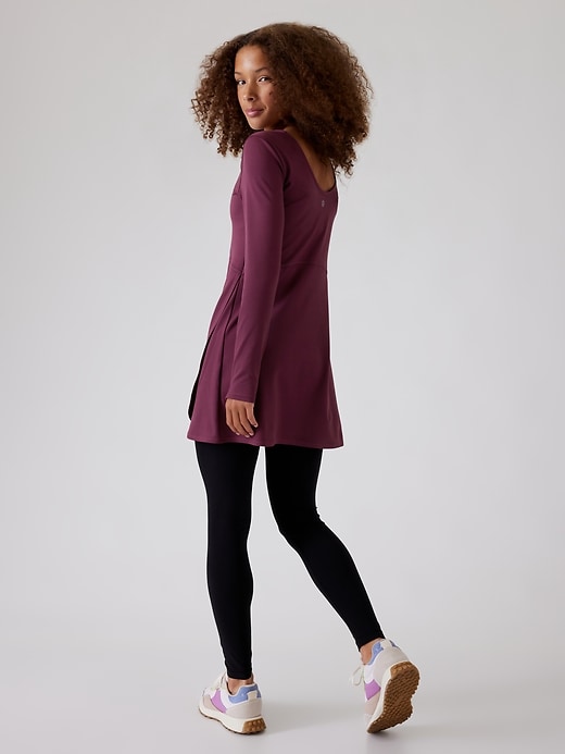 View large product image 2 of 5. Athleta Girl Chit Chat Long Sleeve Dress