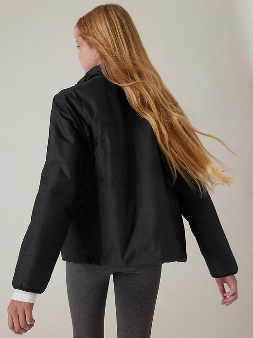 Image number 3 showing, Athleta Girl Reversible Cool Days Jacket