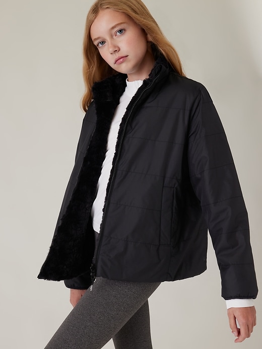 Image number 4 showing, Athleta Girl Reversible Cool Days Jacket