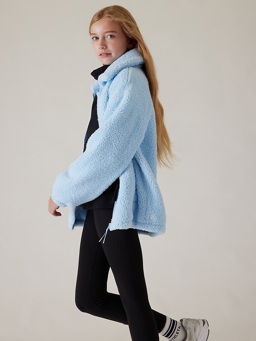 Image number 4 showing, Athleta Girl Teddy Fleece Jacket