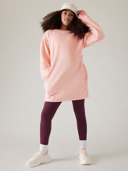 View large product image 1 of 6. Athleta Girl Cozy Karma Dress