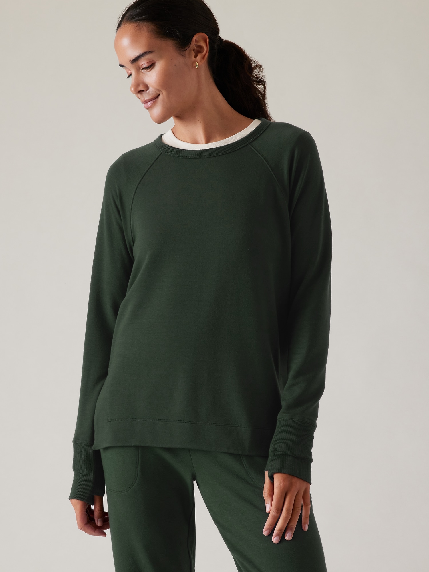 Coaster Luxe Recover Sweatshirt Athleta