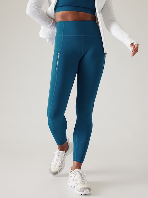 Rainier High Rise Legging - Dark Lapis Blue