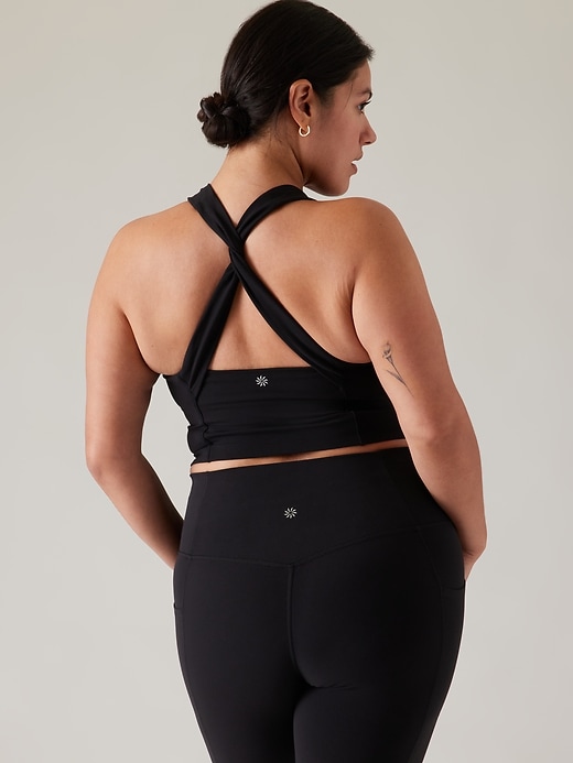 Image number 8 showing, Conscious Twist Crop Bra D-DD