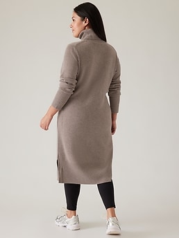 Alpine Turtleneck Sweater Dress, Athleta