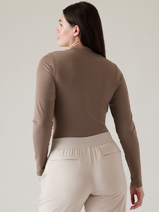 Image number 8 showing, Renew Seamless Mock Neck Top