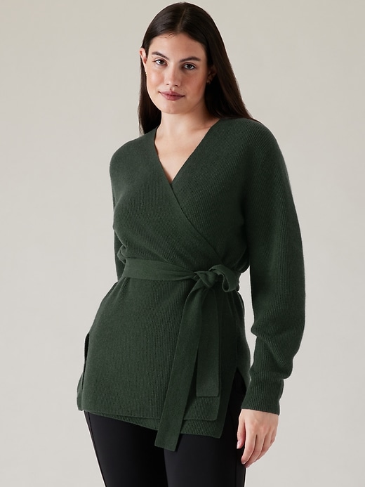 Image number 7 showing, Alpine Wrap Sweater