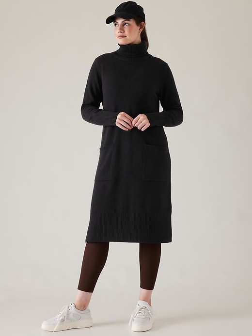 Image number 7 showing, Alpine Turtleneck Sweater Dress