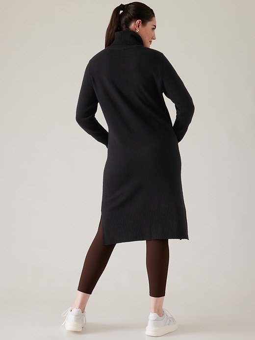 Image number 8 showing, Alpine Turtleneck Sweater Dress