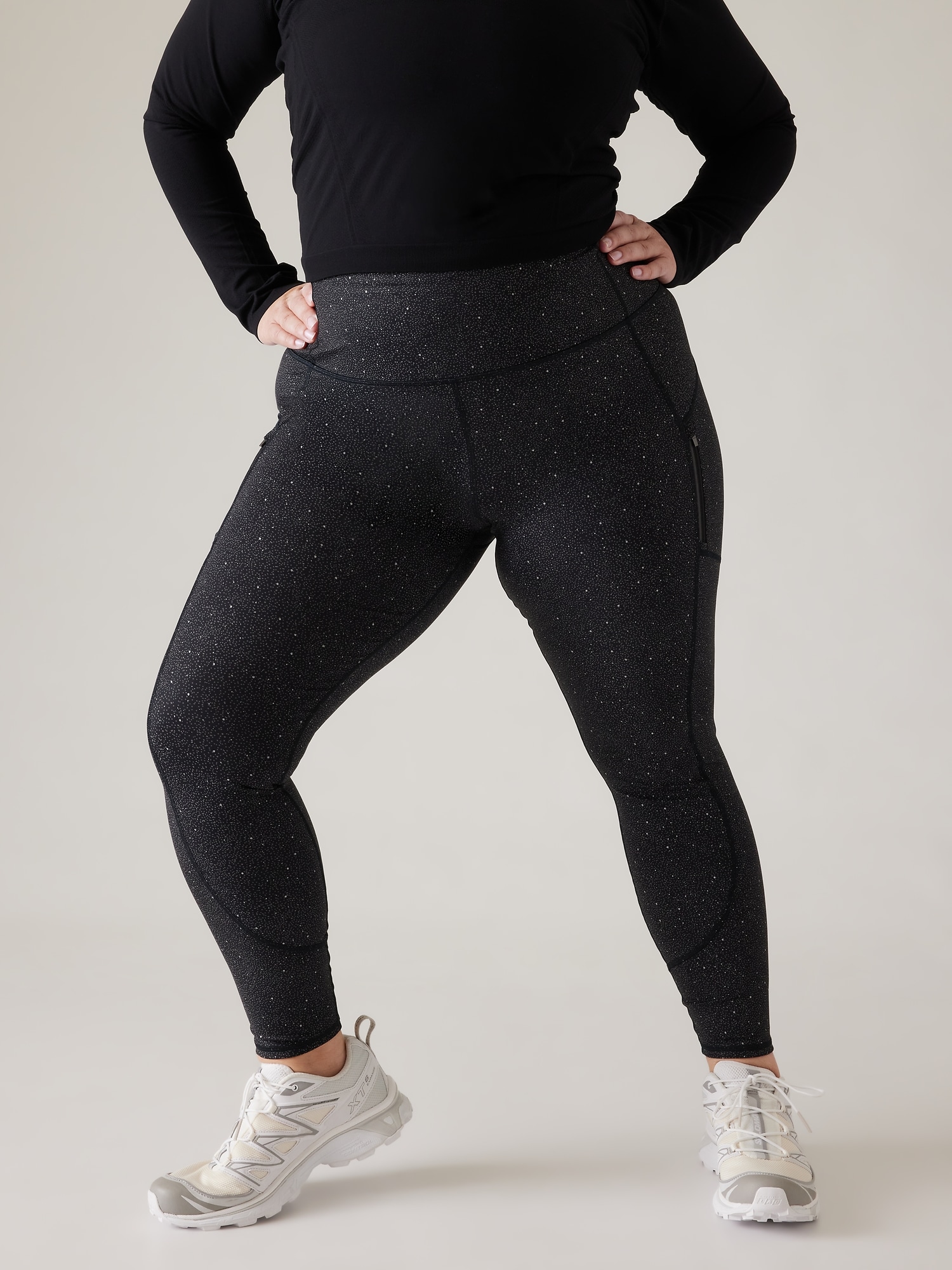 NEW ATHLETA Rainier Tight Ancient Forest Green, Winter Workout
