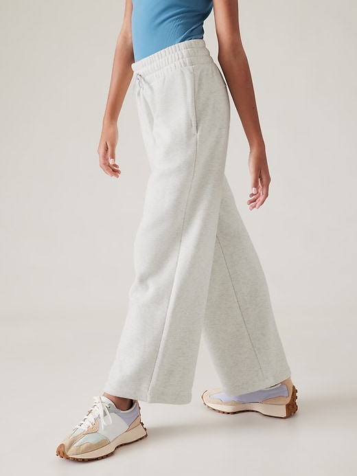 Image number 4 showing, Athleta Girl Cozy Karma Wide Leg Pant