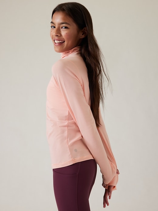 Image number 4 showing, Athleta Girl Perfect Turtleneck