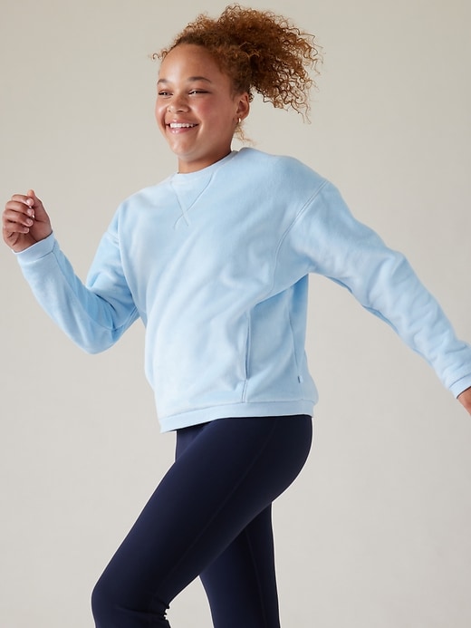 Image number 4 showing, Athleta Girl Feelin &#39 Great 2.0 Sweatshirt