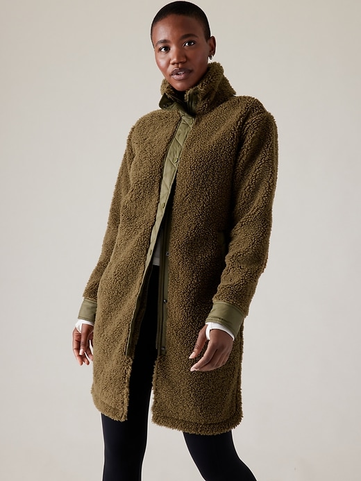 Image number 1 showing, Cozy Day Hybrid Coat