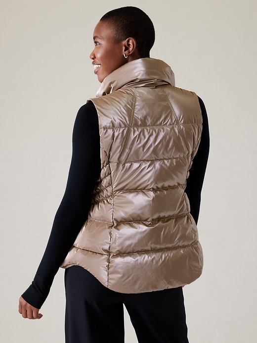 Image number 3 showing, Downtown Metallic Puffer Vest