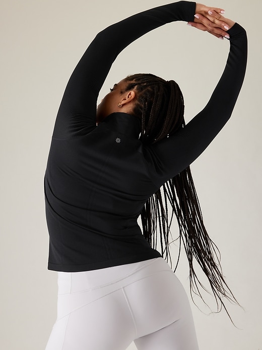 Image number 5 showing, Flurry Seamless Turtleneck Top