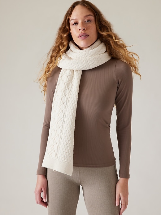 View large product image 1 of 3. Cozy Does It Scarf