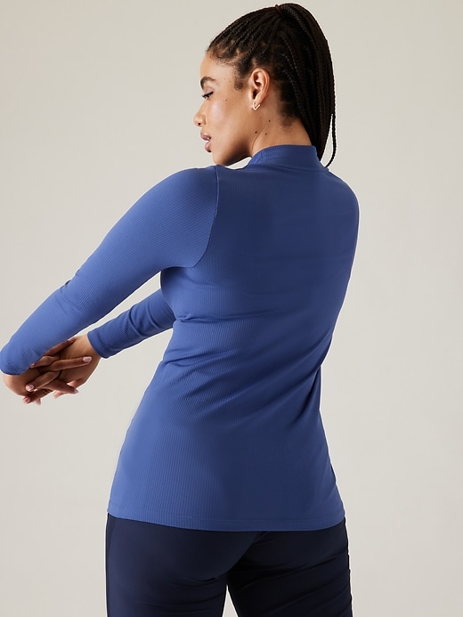 Image number 6 showing, Renew Seamless Mock Neck Top