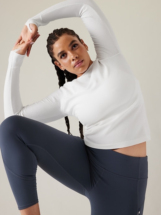 Image number 5 showing, Flurry Seamless Crewneck Top