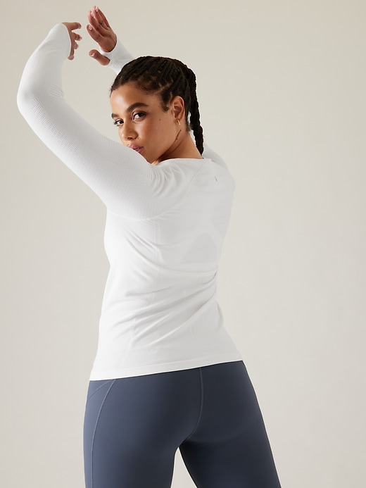 Image number 6 showing, Flurry Seamless Crewneck Top