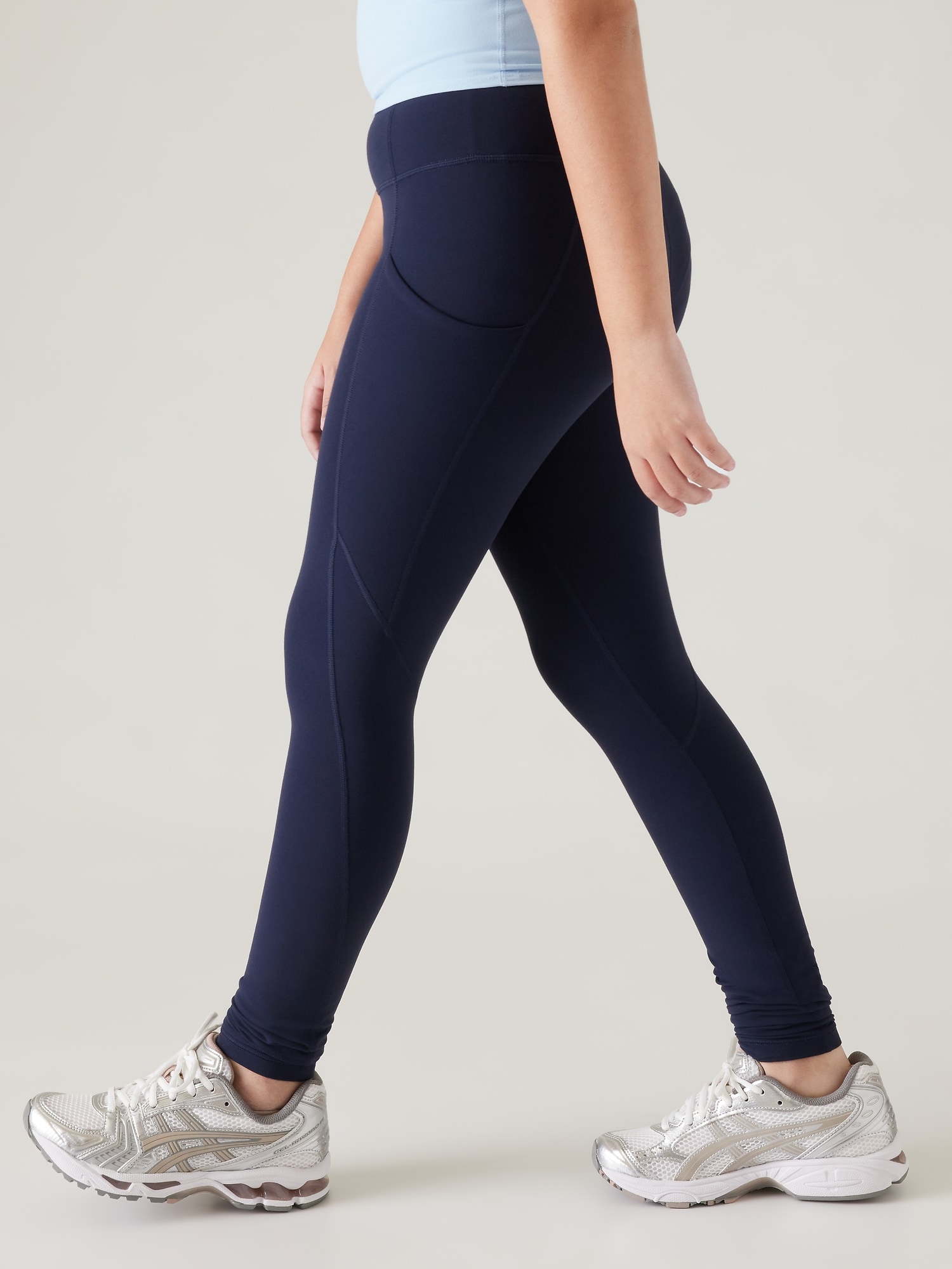 Athleta Womens Leggings Size XSP XS Blue Yoga Gym Petite Stretch Athletic  Ladies