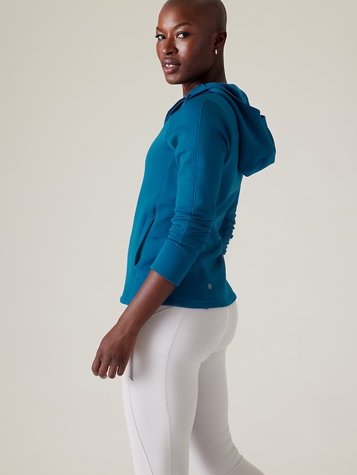 Lululemon Scuba Oversized Full-Zip Hoodie Blue Size M - $60 (53