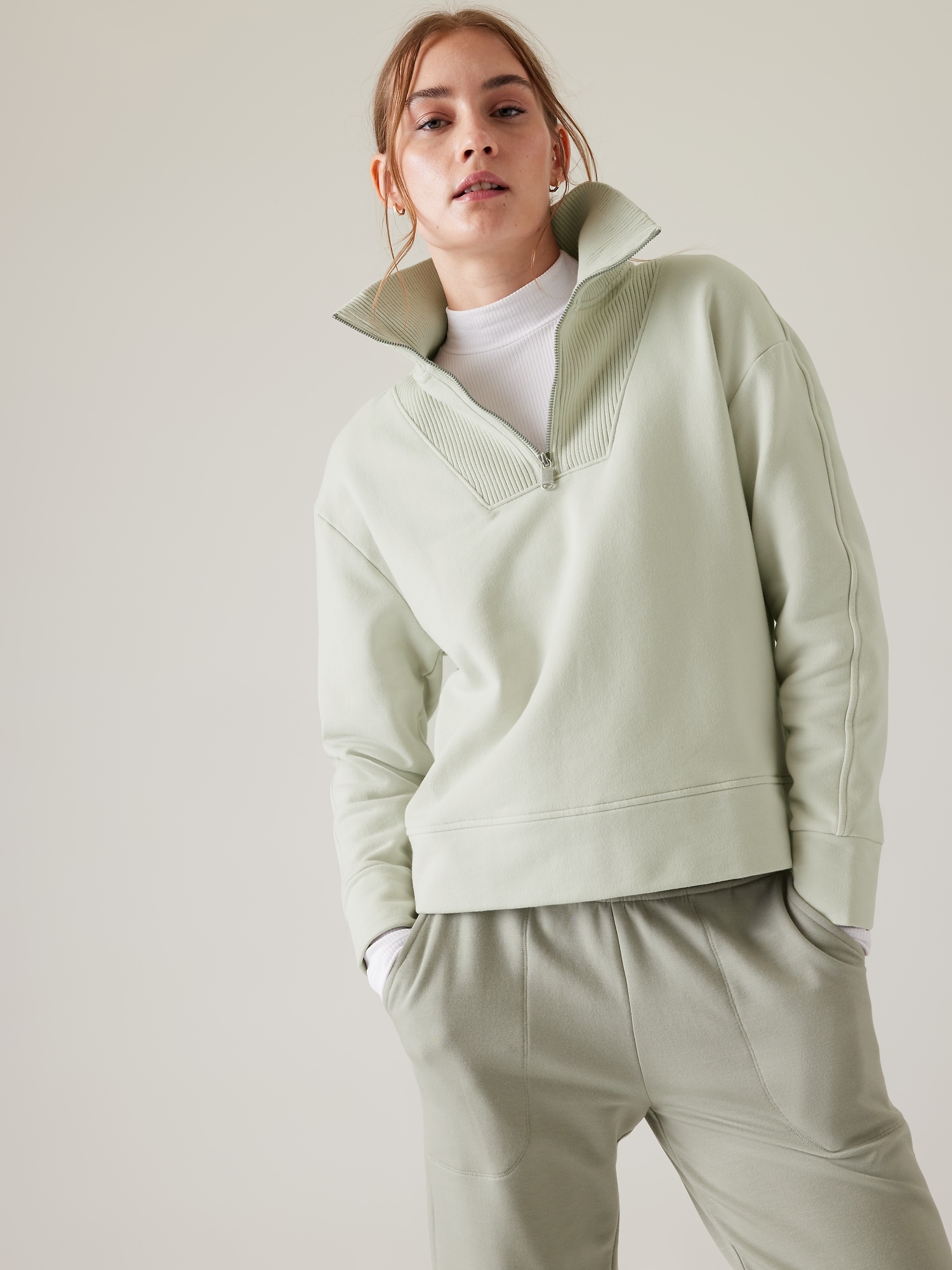 Retroplush Revive Half Zip Sweatshirt | Athleta