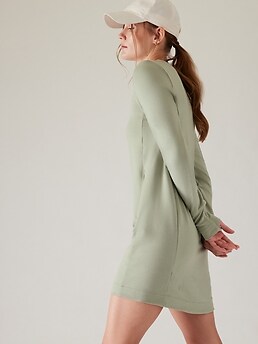 Athleta criss cross sale sweatshirt dress