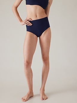 High Waist Tummy Control Bikini Bottoms For Women Basic Swimwear With T  Back Trunks And Female Swim Shorts For Beach And Pool From Depensibley,  $25.49