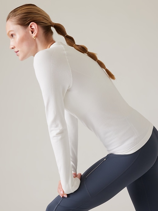 Image number 3 showing, Flurry Seamless Crewneck Top
