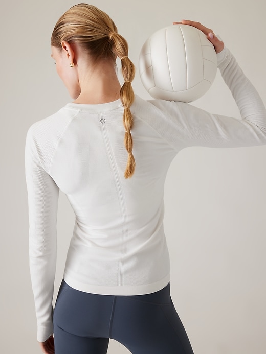 Image number 2 showing, Flurry Seamless Crewneck Top