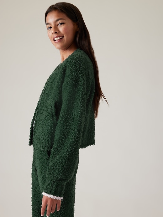 Image number 2 showing, Athleta Girl Plush Knit Cardigan